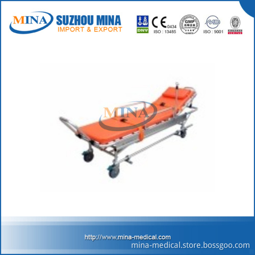Folding Emergency Hospital Stretcher Cart (MINA-S016)
